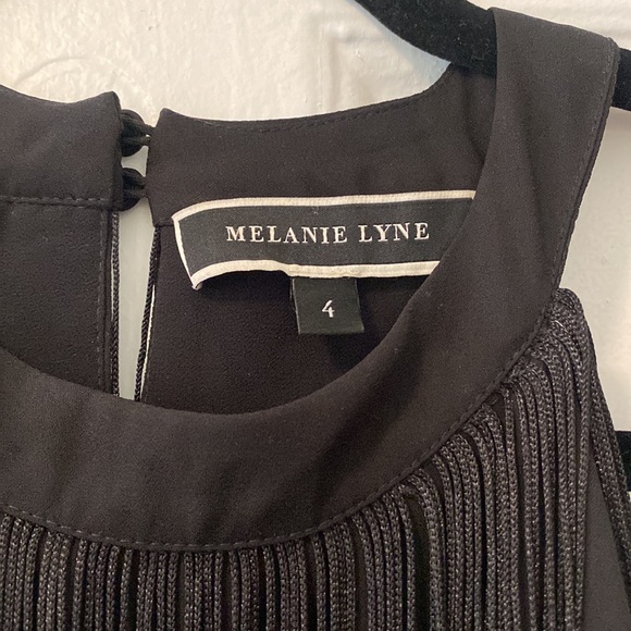 Black Fringe Top - Picture 6 of 6